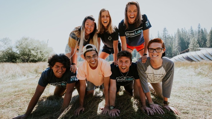 Hume summer staff gathered together.
